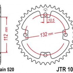 ΓΡΑΝΑΖΙ JT JTR1072-36 ATV 300