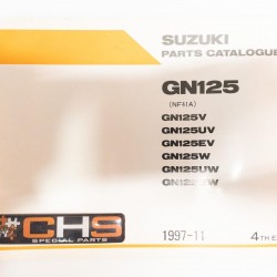 ΒΙΒΛΙΟ ΑΝΤΑΛΛΑΚΤΙΚΩΝ GN125 (GN125V-UV-EV-W-UW-EW)