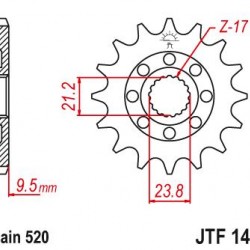 ΓΡΑΝΑΖΙ JT JTF1441-15 RMZ-450