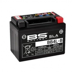 ΜΠΑΤΑΡΙΑ BS BATTERY YB4L-Β-BB4L-B  Μ/Υ - + SLA