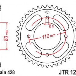 ΓΡΑΝΑΖΙ JT JTR1219-42 CBF-125