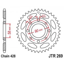 ΓΡΑΝΑΖΙ  JT JTR269-39 CB125