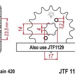 ΓΡΑΝΑΖΙ JT JTF1128-11 RS50